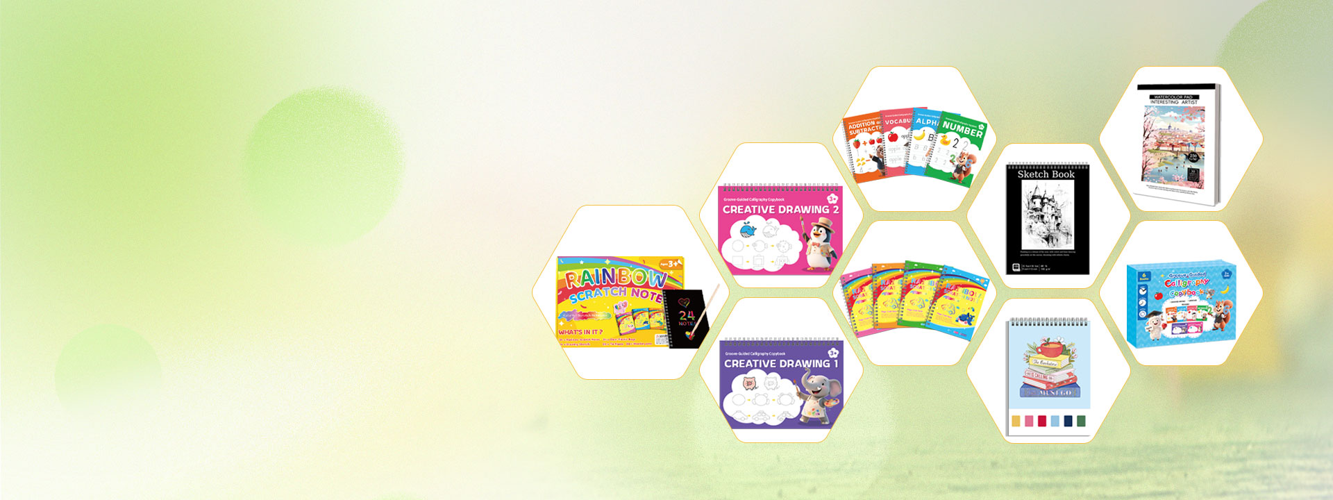 Kina OEM Practice Copybooks & Coloring Books Leverandør